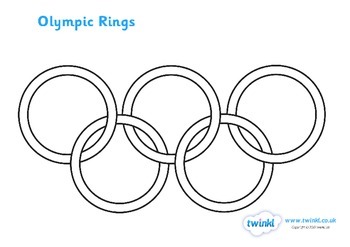Detail Free Printable Olympic Rings Nomer 8