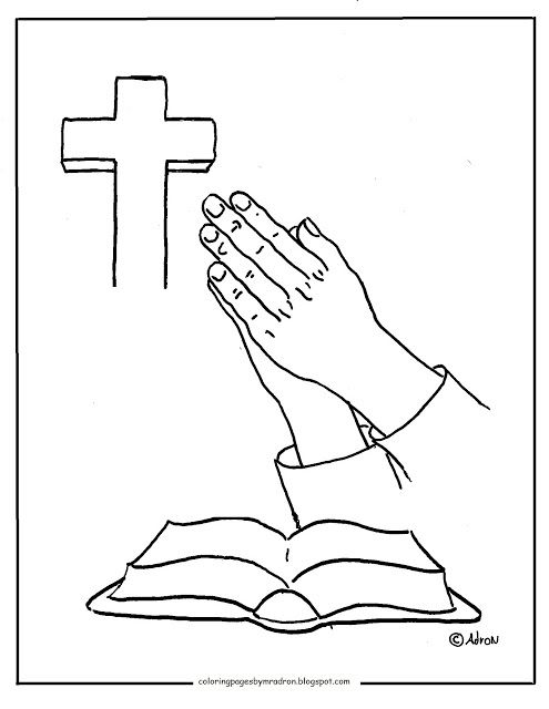 Detail Free Printable Prayer Hands Nomer 31