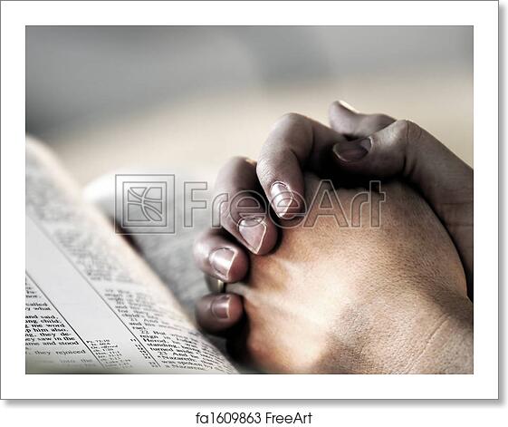 Detail Free Printable Prayer Hands Nomer 32