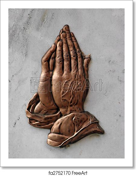 Detail Free Printable Prayer Hands Nomer 33