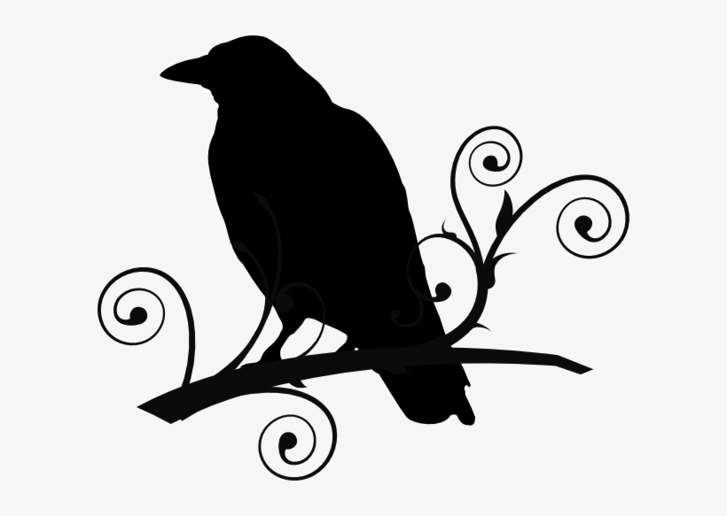 Detail Free Raven Clipart Nomer 4