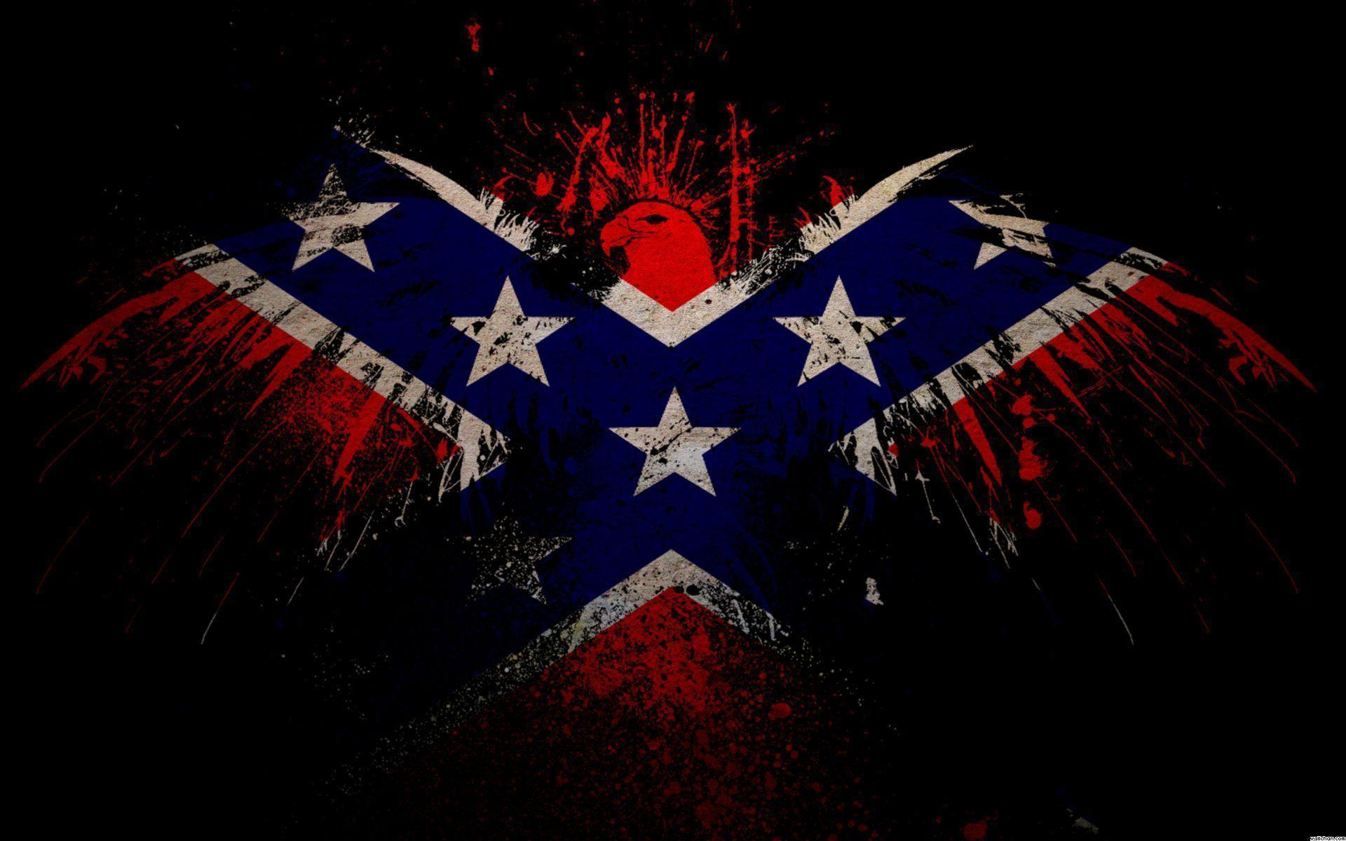 Detail Free Rebel Flags Backgrounds Nomer 13