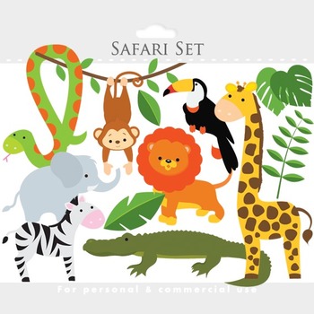 Detail Free Safari Clipart Nomer 27