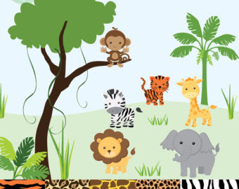 Detail Free Safari Clipart Nomer 44