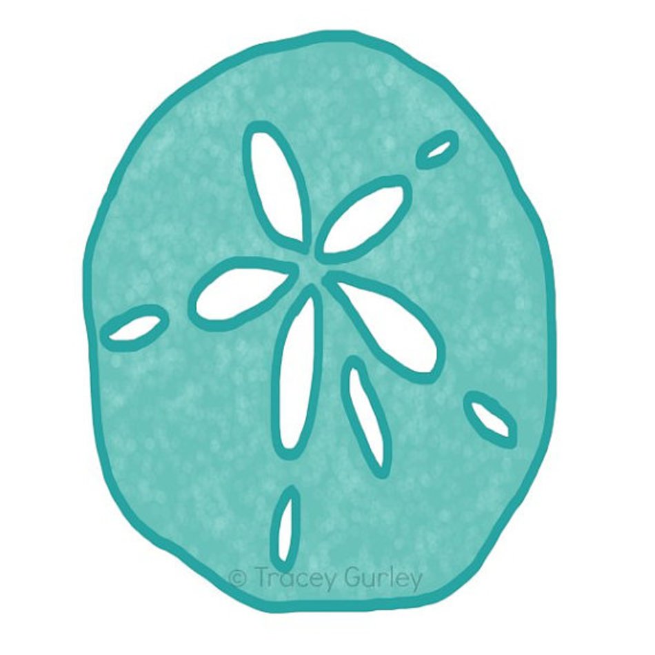 Detail Free Sand Dollar Clip Art Nomer 23