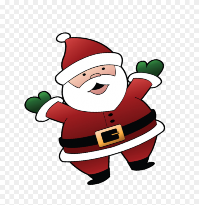 Detail Free Santa And Reindeer Clipart Nomer 41