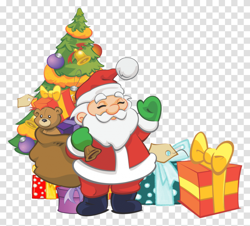 Detail Free Santa Claus Clipart Nomer 43