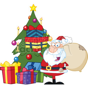 Detail Free Santa Claus Clipart Nomer 46