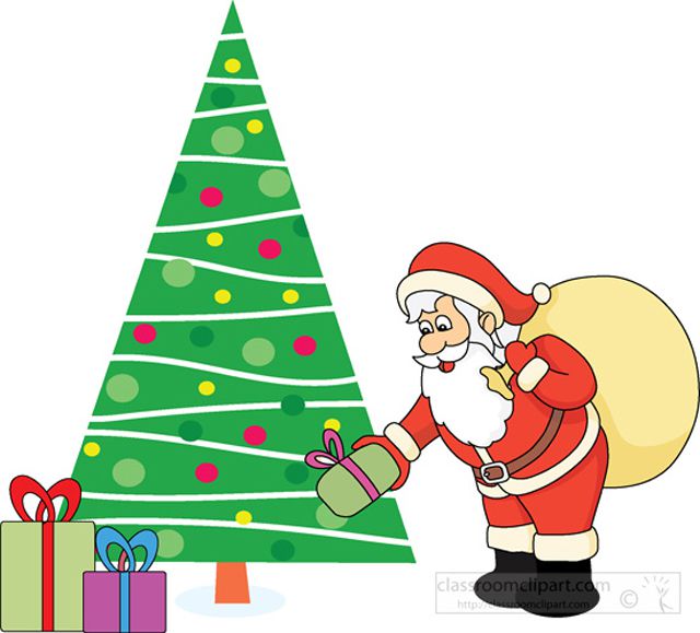 Detail Free Santa Claus Clipart Nomer 52