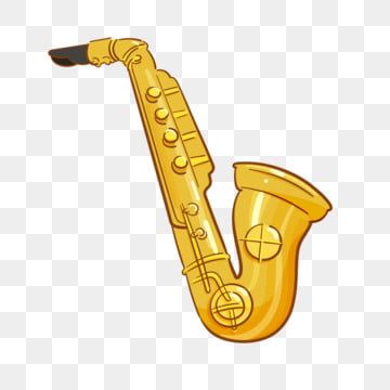 Detail Free Saxophone Clip Art Nomer 28