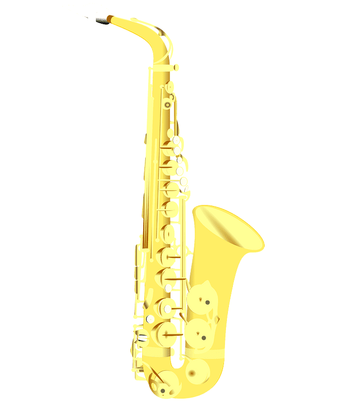 Detail Free Saxophone Clip Art Nomer 37