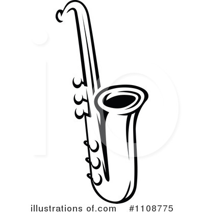 Detail Free Saxophone Clip Art Nomer 42