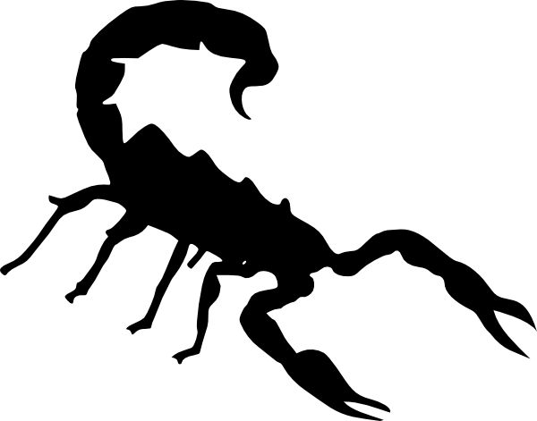 Detail Free Scorpion Clipart Nomer 5