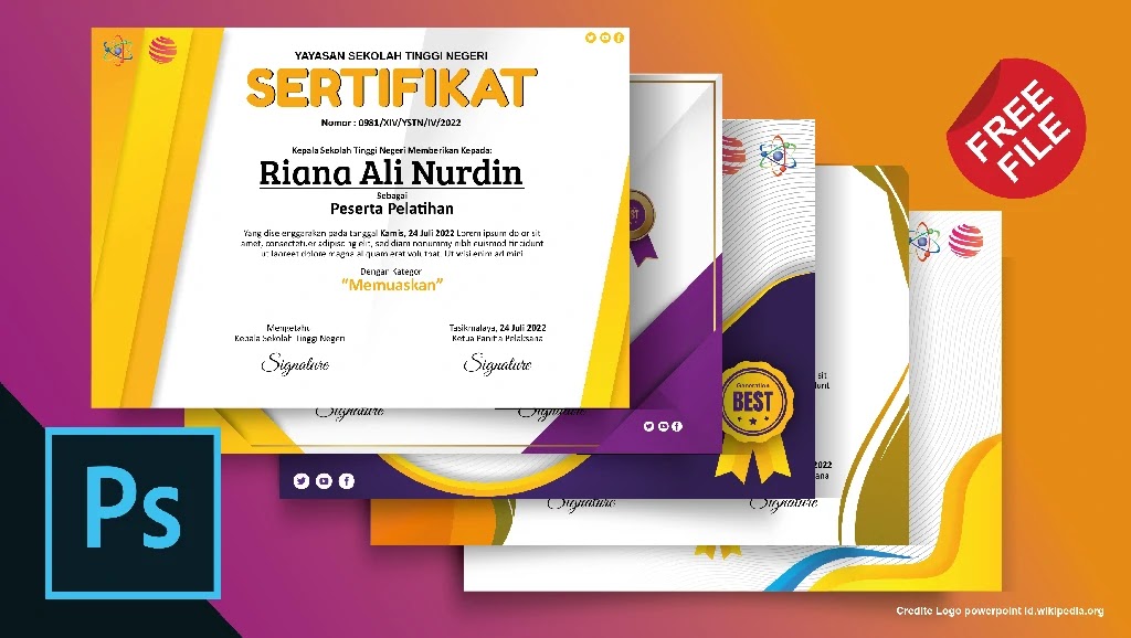 Detail Free Sertifikat Nomer 53