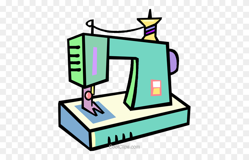 Detail Free Sewing Machine Clip Art Nomer 32