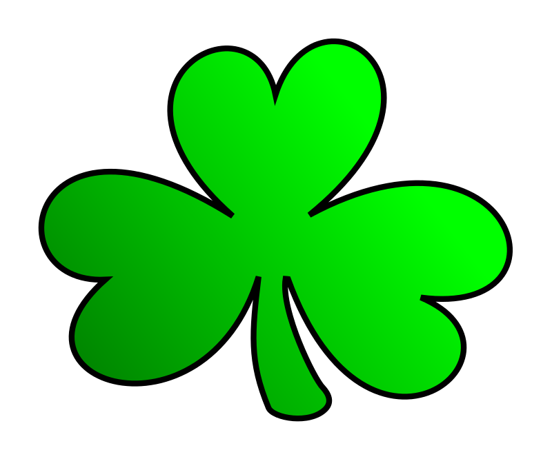 Detail Free Shamrock Clip Art Nomer 3