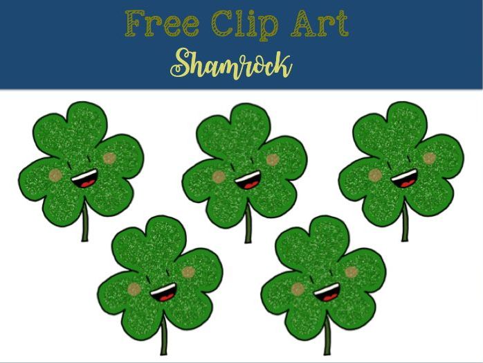 Detail Free Shamrock Clip Art Nomer 33