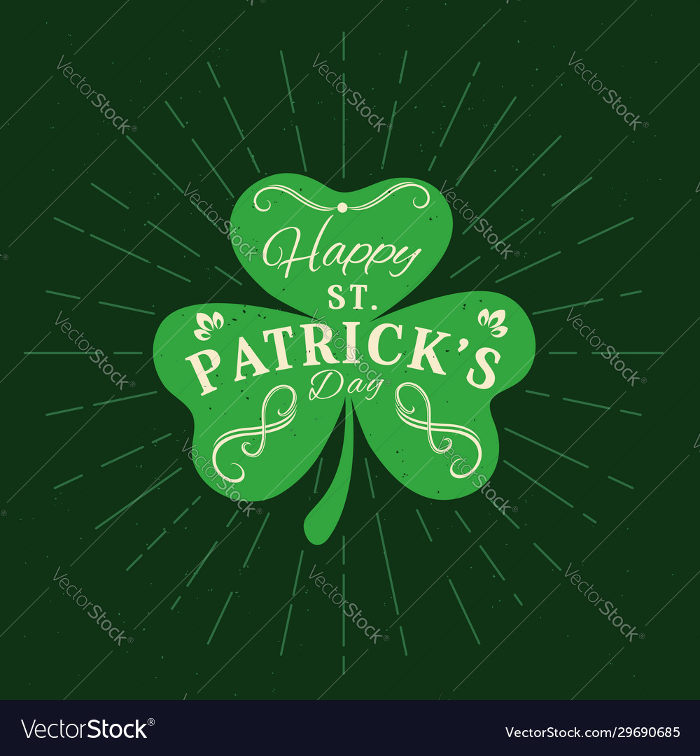 Detail Free Shamrock Vector Nomer 35