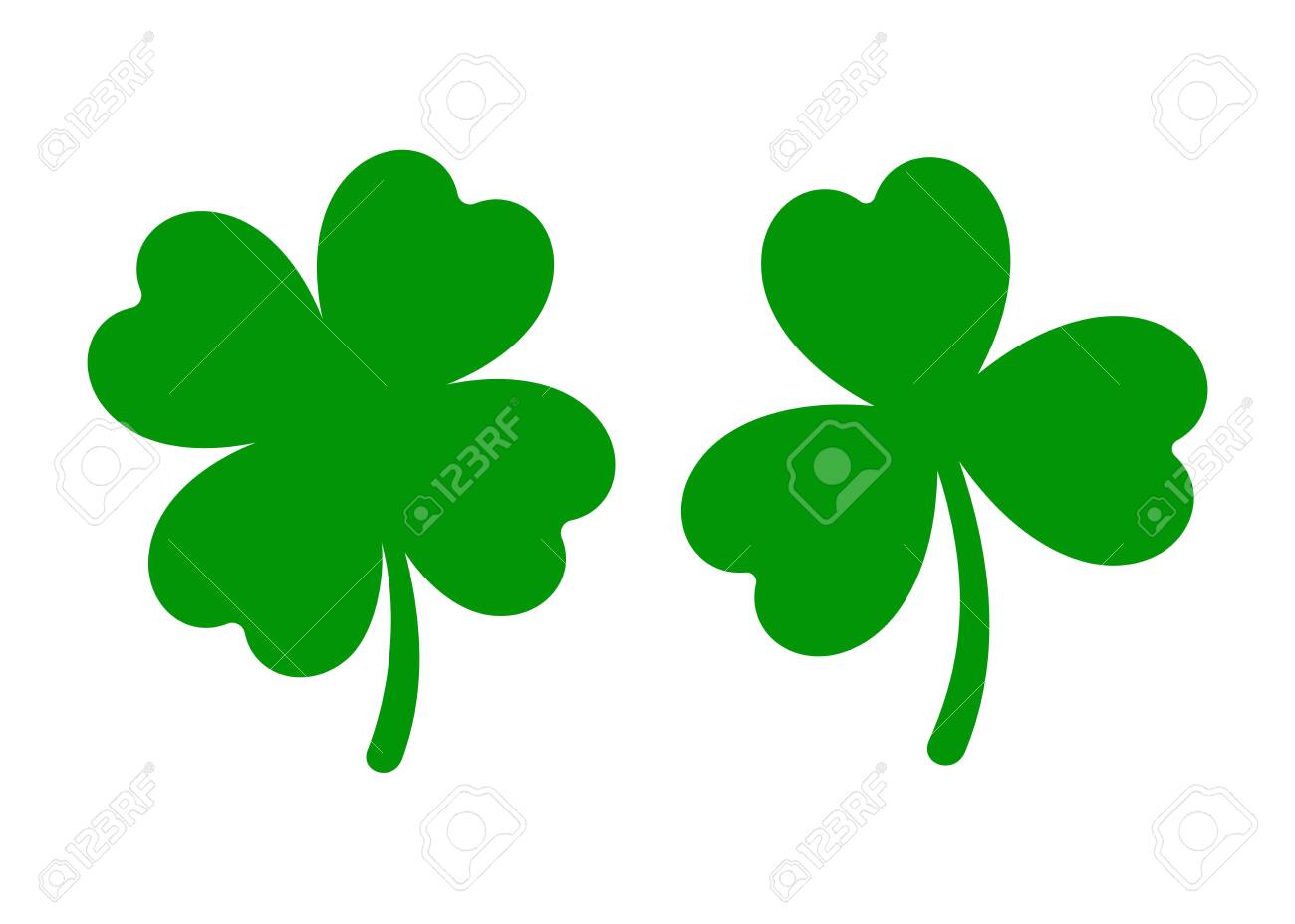 Detail Free Shamrock Vector Nomer 44