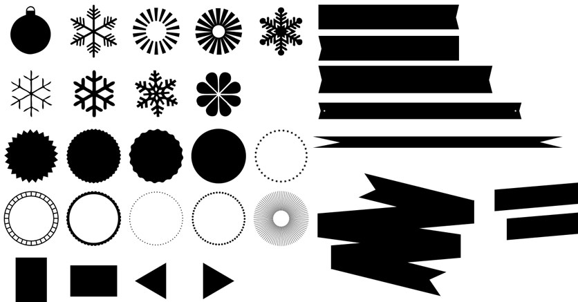 Detail Free Shape Nomer 31