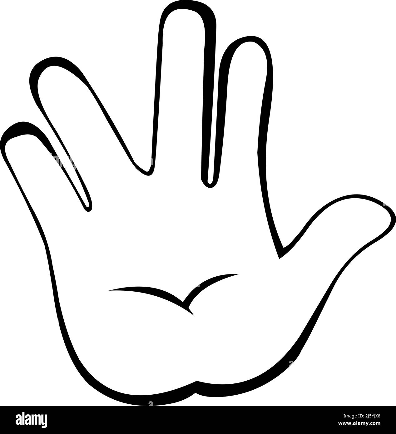 Detail Spock Handzeichen Nomer 18