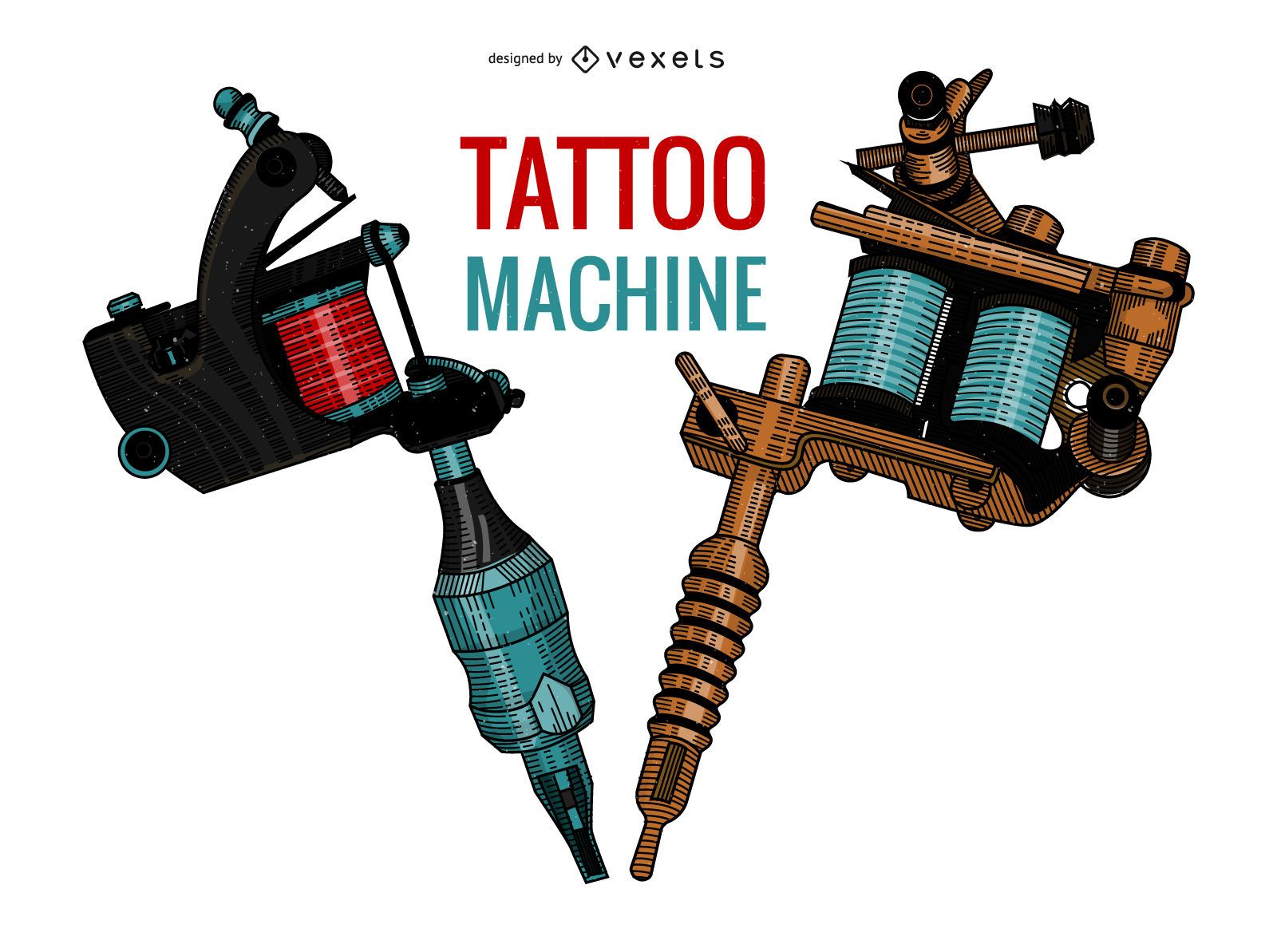 Detail Tattoo Maschine Grafik Nomer 18