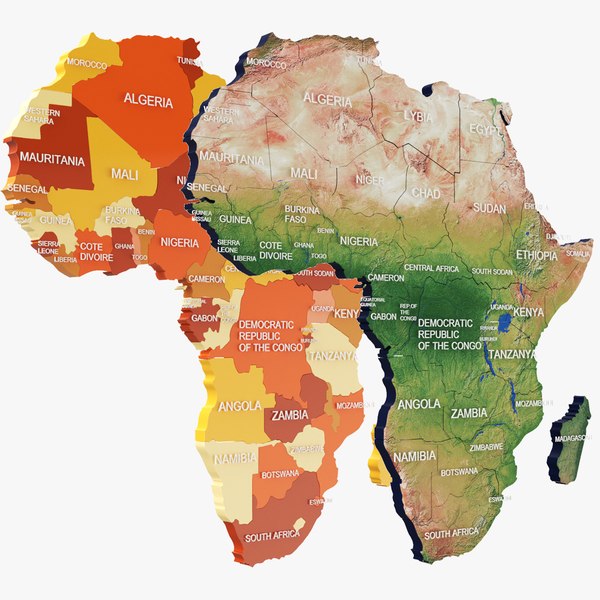 Detail Afrika Afrika Karten Nomer 14