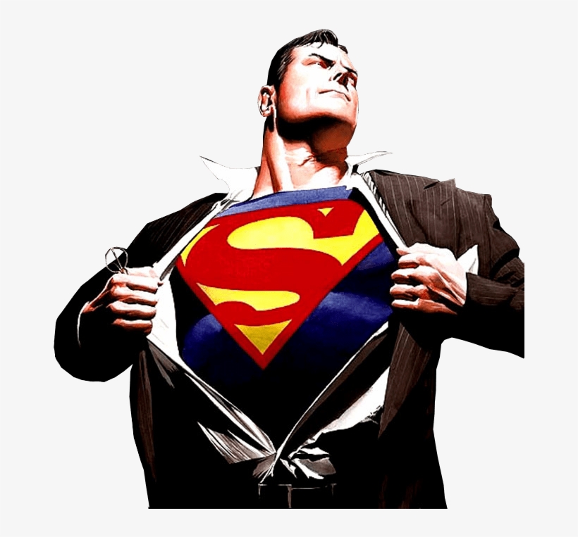 Detail Clark Kent Superman T Shirt Nomer 14