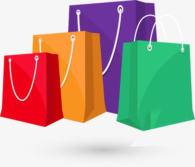 Detail Free Shopping Bag Clipart Nomer 13