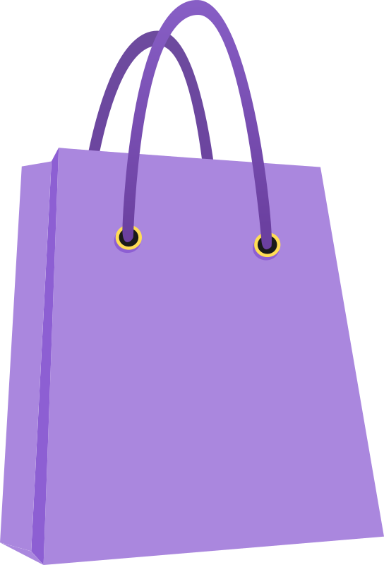 Detail Free Shopping Bag Clipart Nomer 30