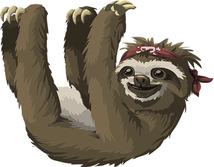 Detail Free Sloth Nomer 2