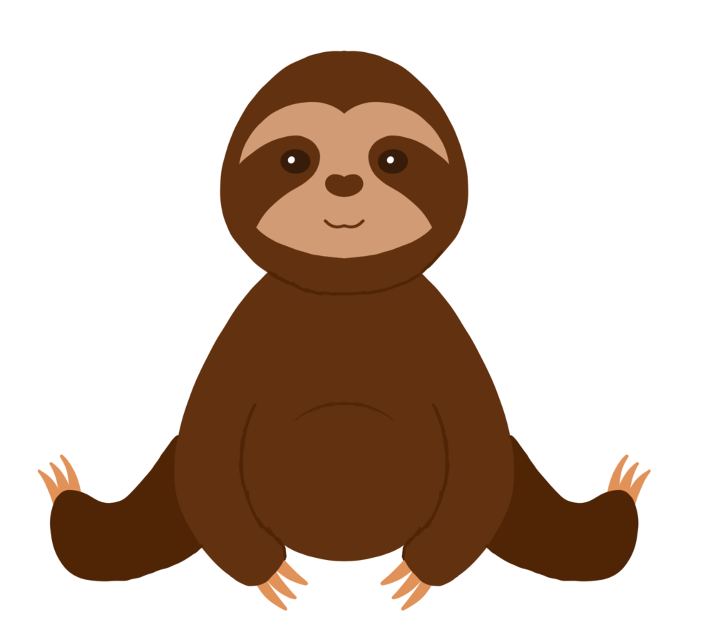 Detail Free Sloth Nomer 17
