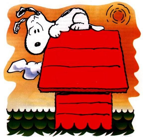 Detail Free Snoopy Clip Art Nomer 4