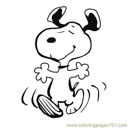 Detail Free Snoopy Clipart Nomer 3
