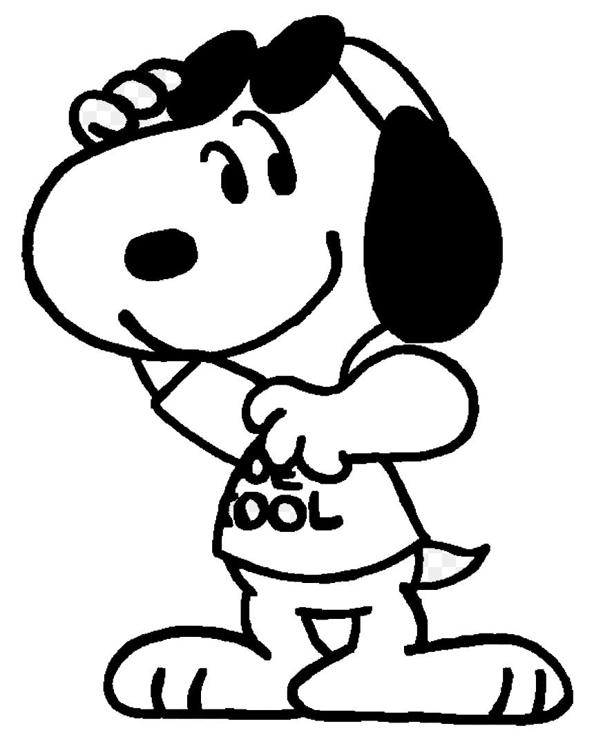 Detail Free Snoopy Clipart Nomer 40