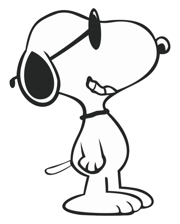 Detail Free Snoopy Clipart Nomer 43