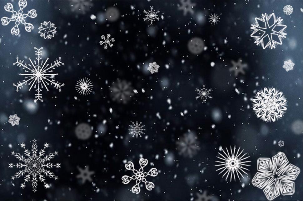 Detail Free Snowflake Background Images Nomer 54