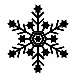 Detail Free Snowflake Clipart Nomer 22