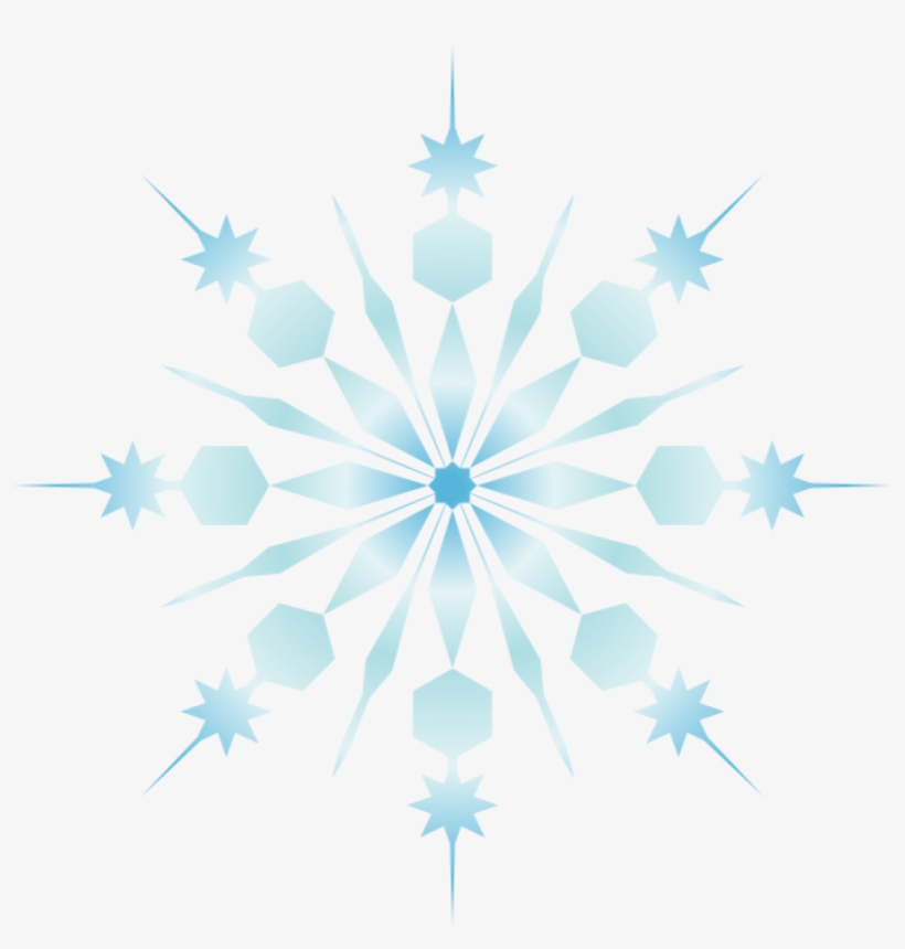 Detail Free Snowflake Clipart Nomer 6