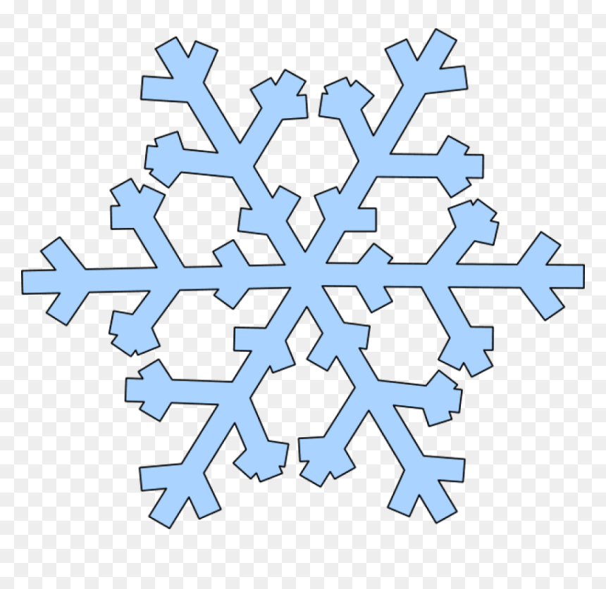 Detail Free Snowflake Clipart Transparent Background Nomer 20