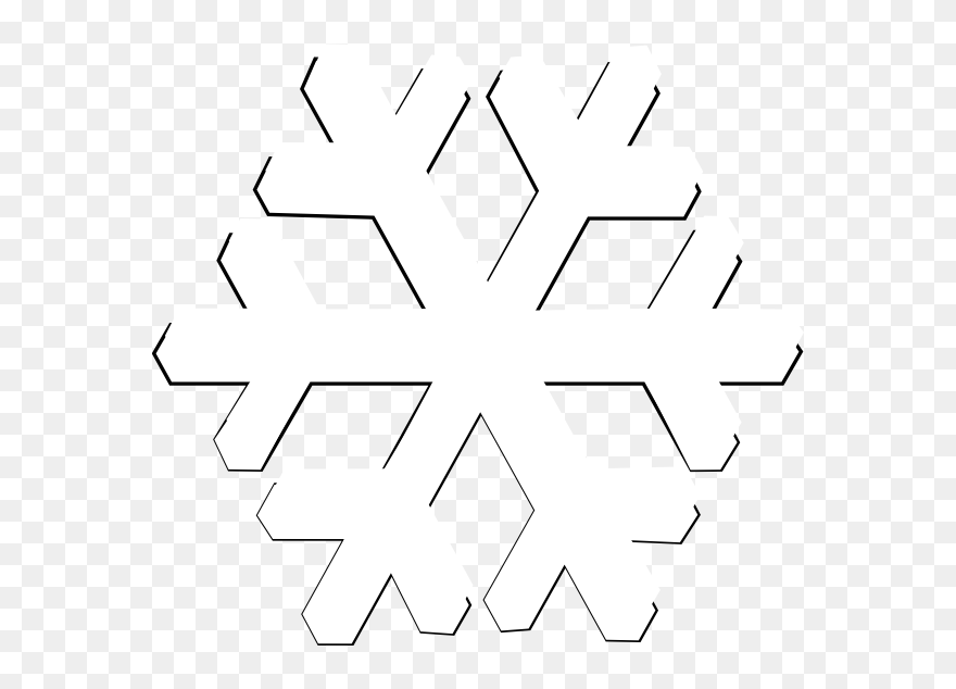 Detail Free Snowflake Clipart Transparent Background Nomer 29