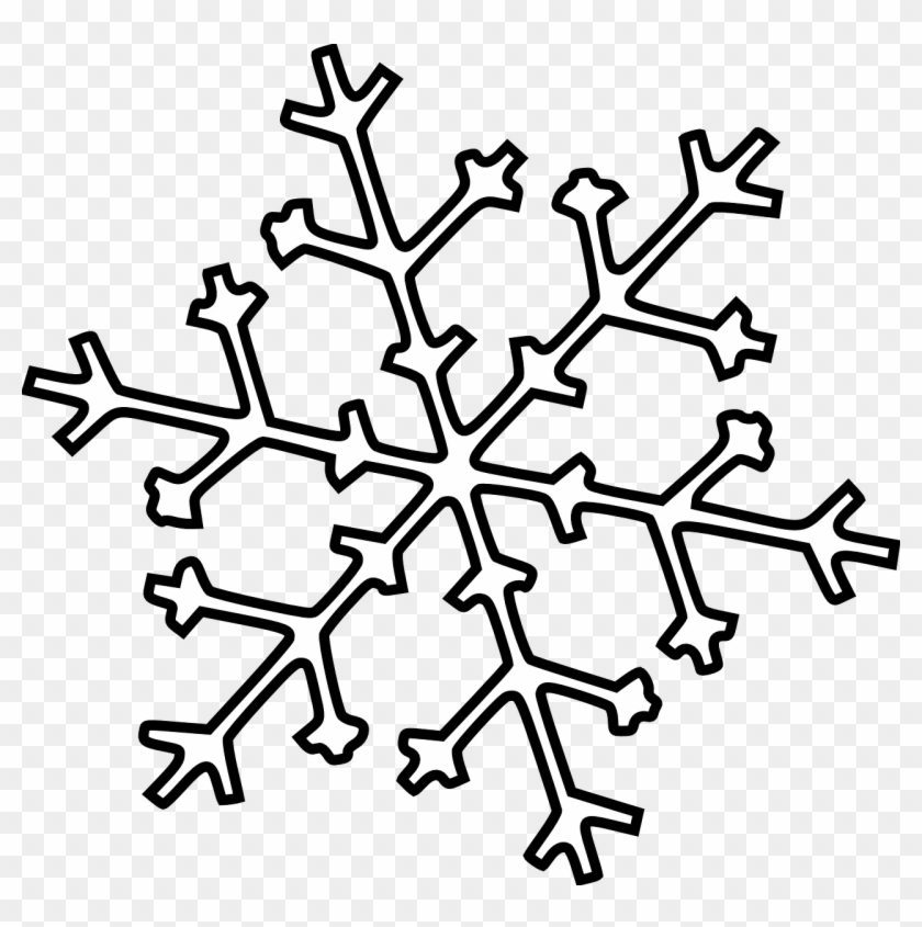 Detail Free Snowflake Clipart Transparent Background Nomer 36