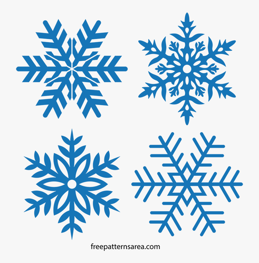 Detail Free Snowflake Clipart Transparent Background Nomer 39