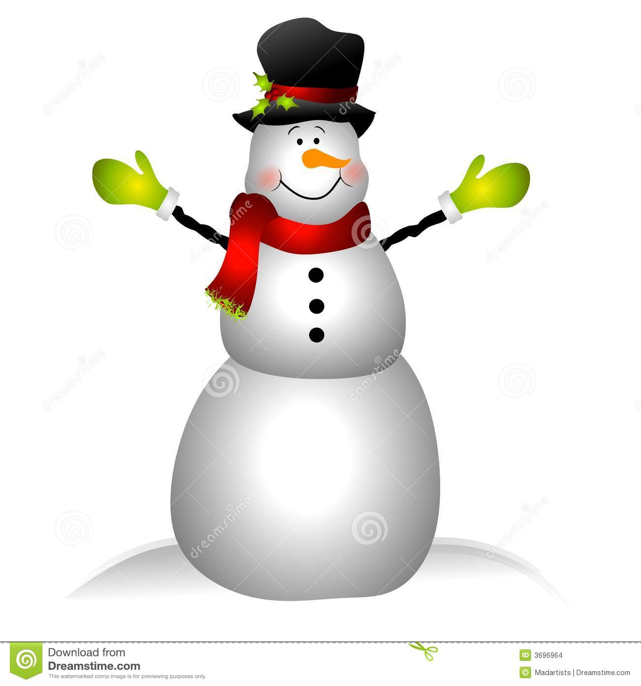 Detail Free Snowman Clipart Images Nomer 44