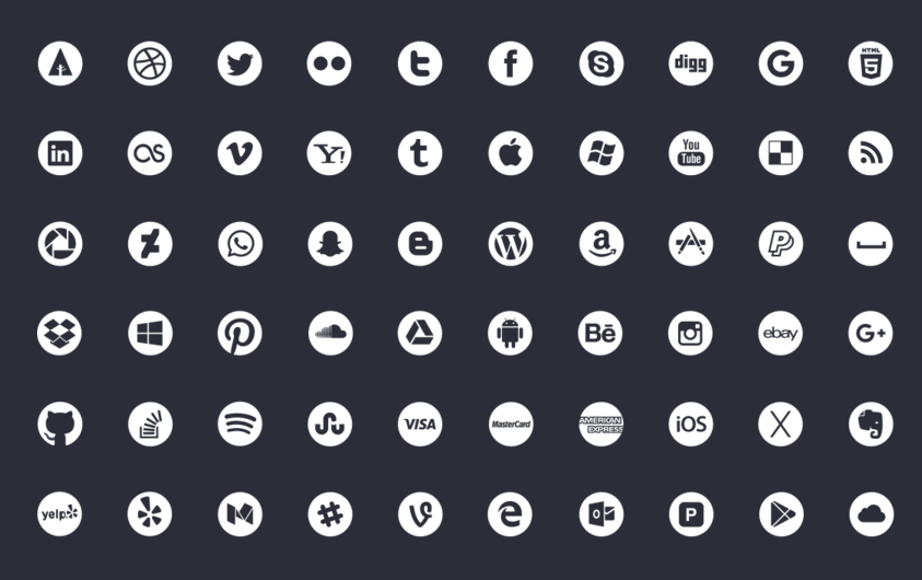 Detail Free Social Icons Png Nomer 33