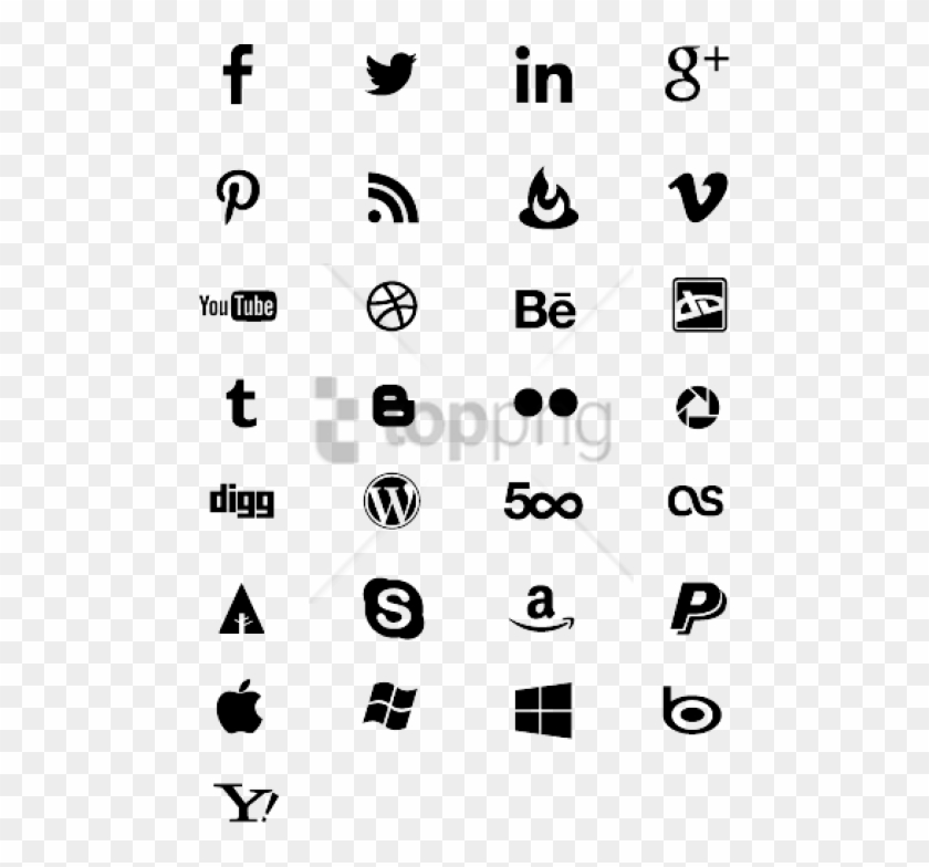 Detail Free Social Icons Png Nomer 49