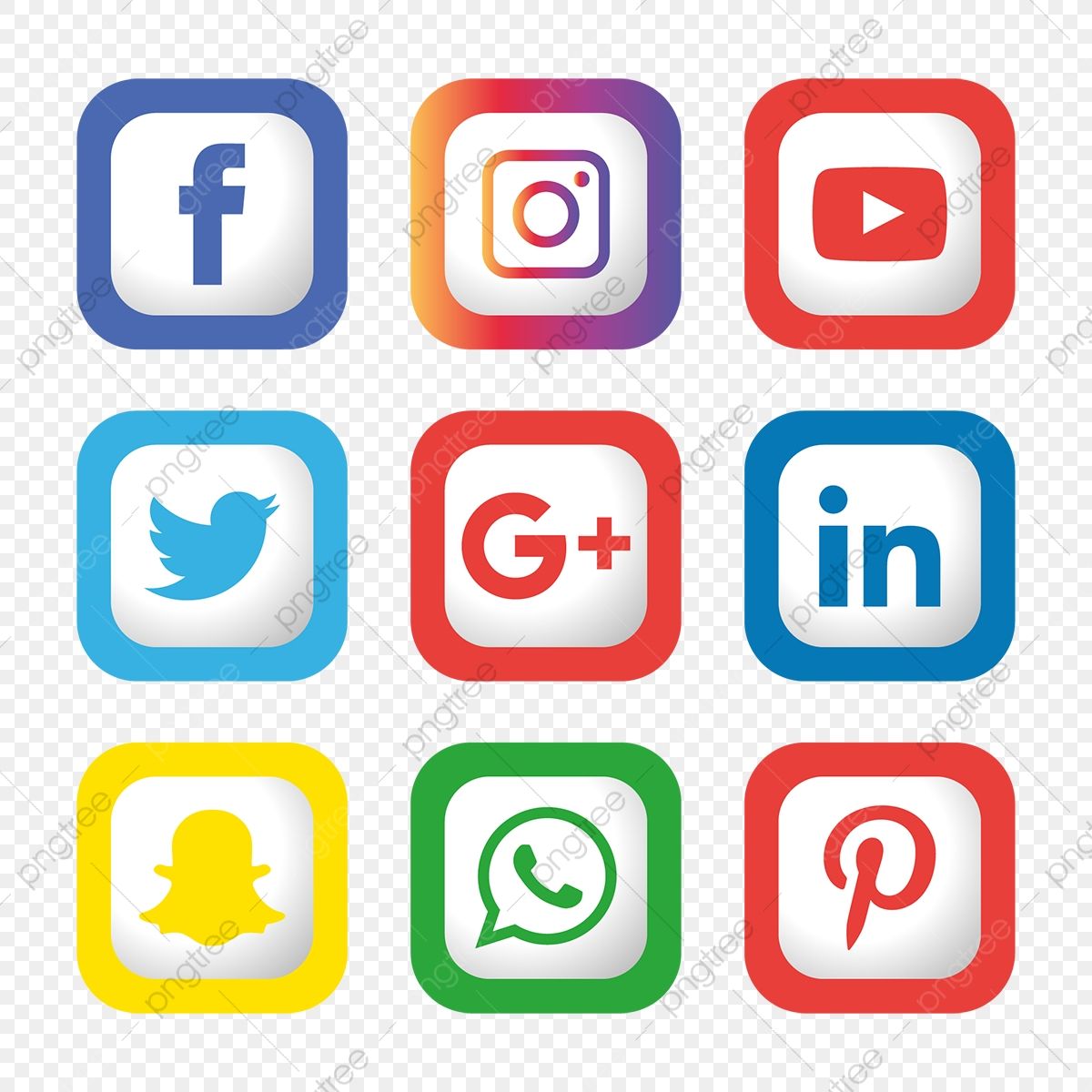 Detail Free Social Icons Png Nomer 52