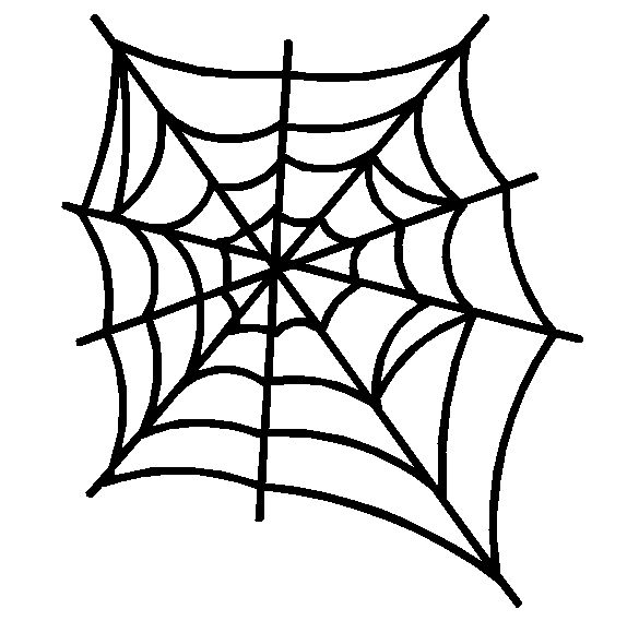 Detail Free Spider Web Clipart Nomer 23