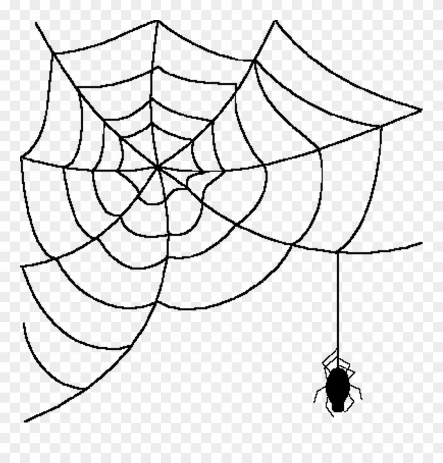 Download Free Spider Web Clipart Nomer 31