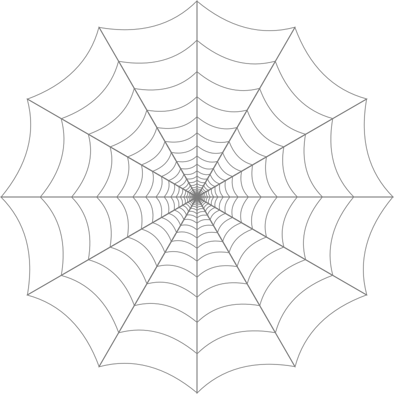 Detail Free Spider Web Clipart Nomer 37